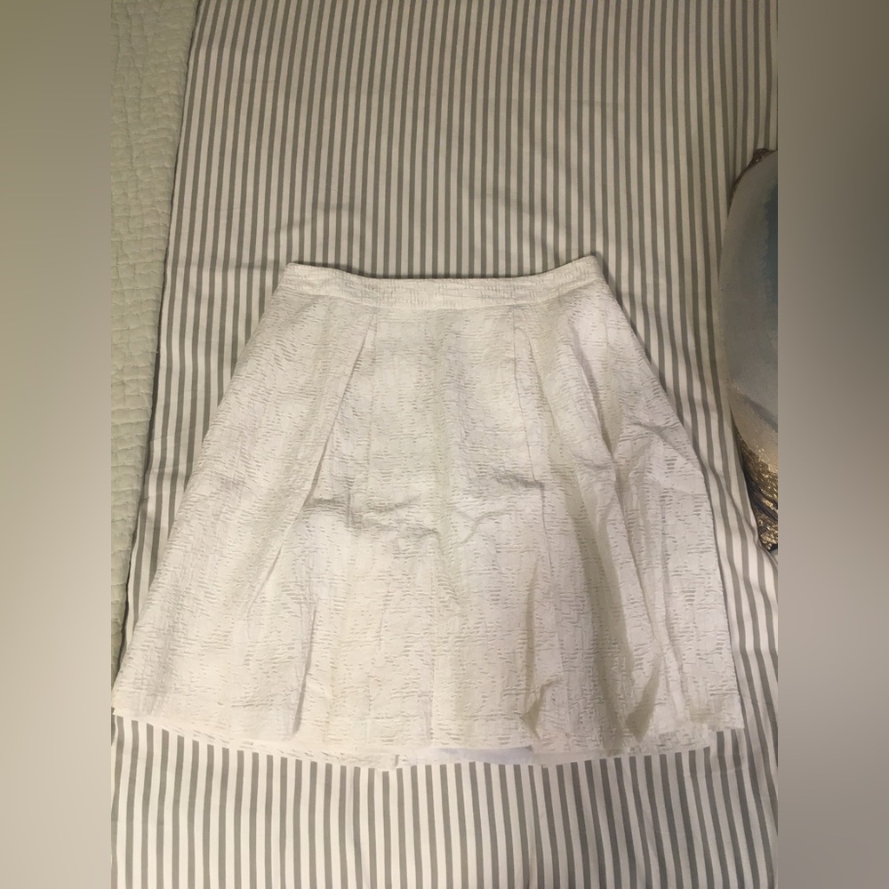 EUC White Lace Skirt
